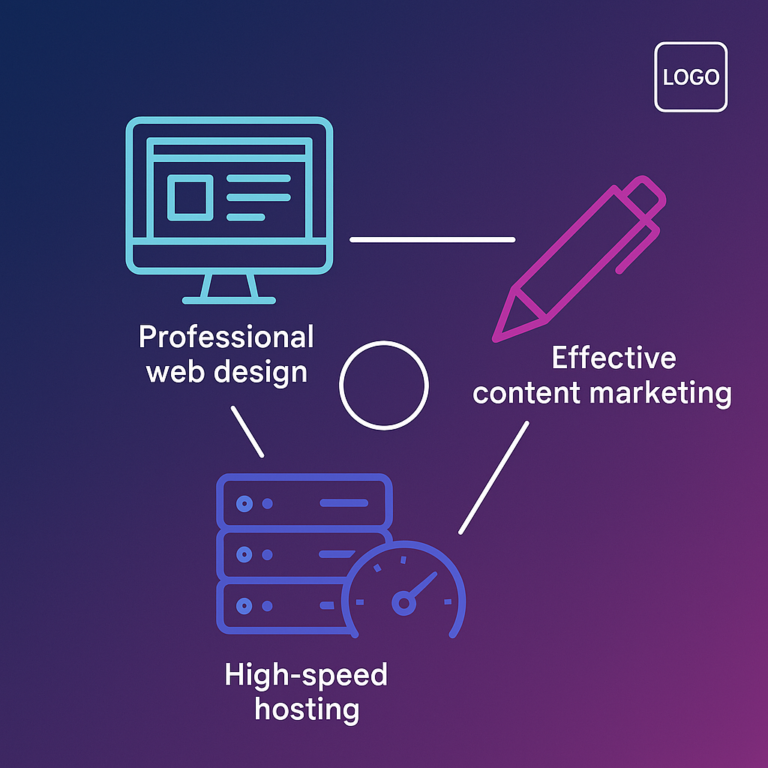 استراتيجية 2026 المدمجة تصميم واستضافة وتسويق المحتوى Website cPanel Hosting &amp; Designer استضافة موقع وتسويق المحتوى الرقمي سيو محرك بحث جوجل تصميم موقع