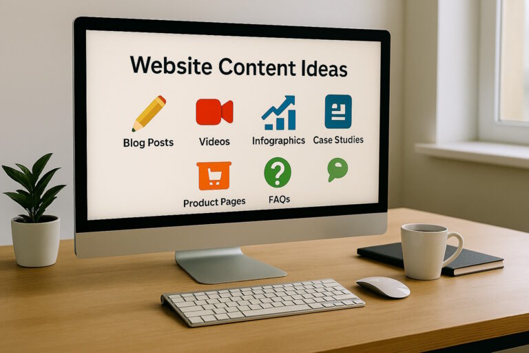 Website Designer تصميم صورة عن اقتراحات وأفكار محتويات المواقع