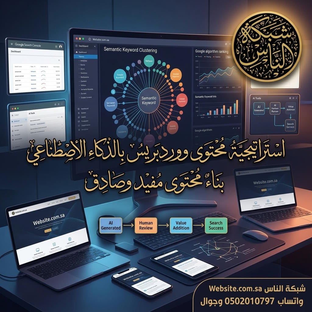 استراتيجية محتوى ووردبريس المتوافقة مع تحديثات سيو Google: التوظيف الذكي للذكاء الاصطناعي وتفادي فخاخ المحتوى المكرر