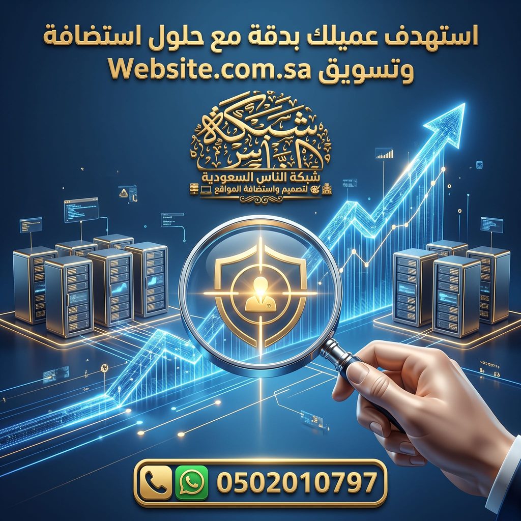 استهدف عملائك بدقة مع حلول استضافة وتسويق شبكة الناس مواقع السعودية