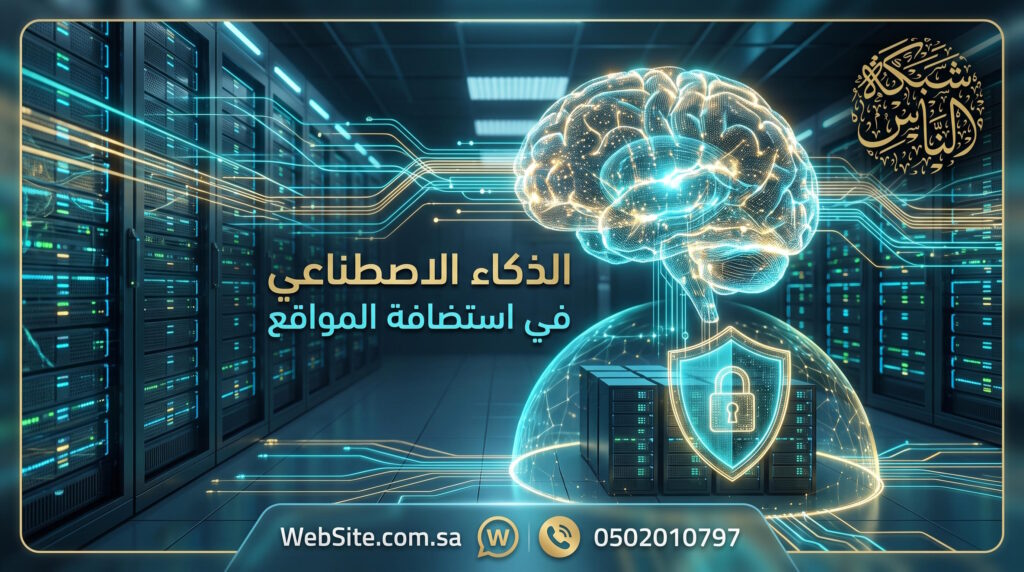 الذكاء الاصطناعي في استضافة المواقع: 5 استخدامات فعلية تحمي وتسرّع موقعك اليوم