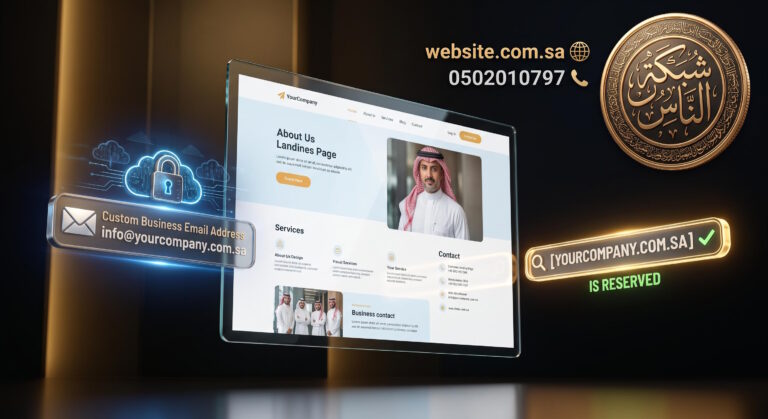 كيفية إنشاء صفحة تعريف وبريد تجاري مع اسم دومين خاص لشركتك