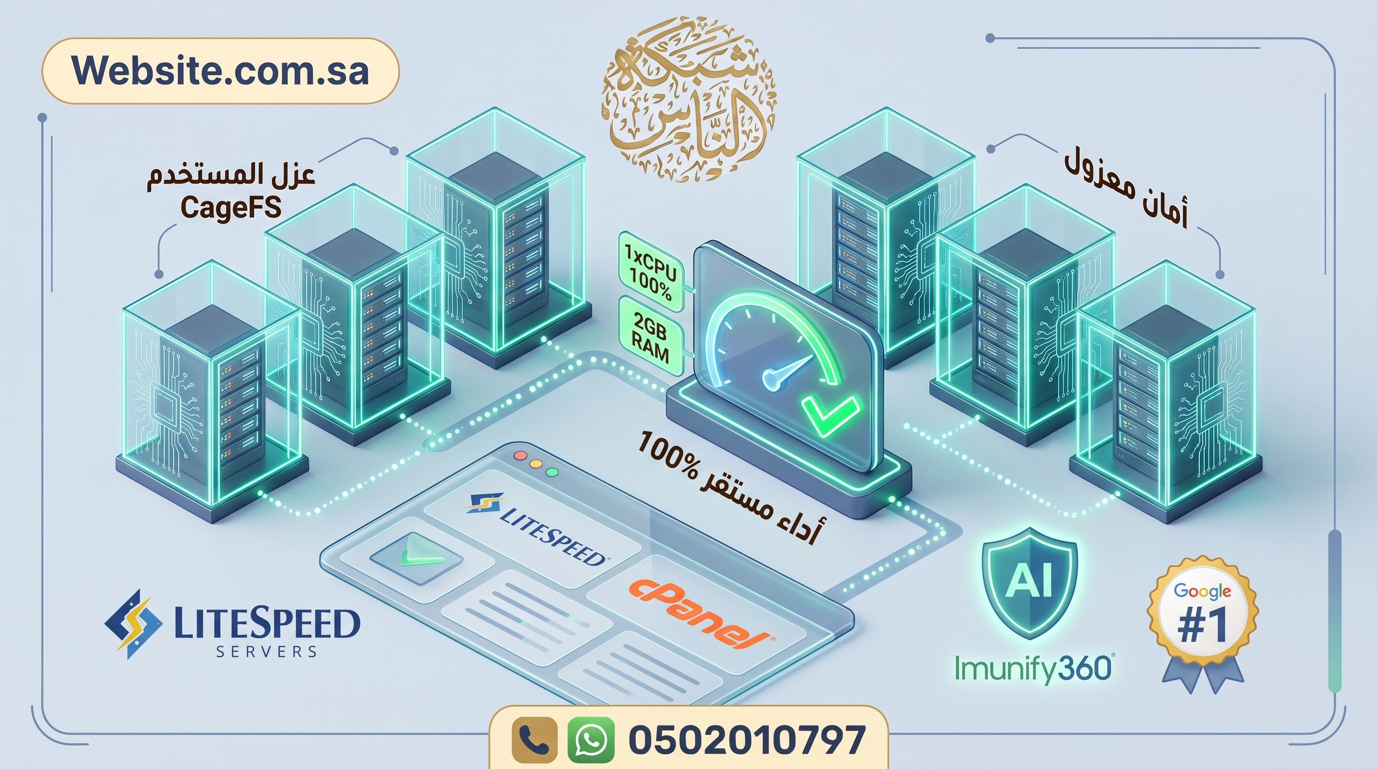 لماذا تنهار المواقع على الاستضافات العادية؟ قوة العزل السحابي بنظام CloudLinux وموارد المعالج والذاكرة المستقلة في الحفاظ على استقرار موقعك الدليل التقني لتفادي مشكلة “الجار المزعج”، ضمان استقرار السيرفر بنسبة 99.9%، وتأثير تخصيص موارد المعالج والذاكرة المستقلة على سرعة وتصدر نتائج بحث جوجل يعاني الآلاف من أصحاب المواقع والمتاجر الإلكترونية في المملكة العربية السعودية من كابوس متكرر: توقف الموقع المفاجئ وانهيار السيرفر وظهور أخطاء الاستجابة (مثل 500 Internal Server Error أو 503 Service Unavailable)، وتحديداً في أوقات الذروة والمواسم التسويقية التي يُفترض أن تحقق فيها أعلى أرباحك. تكمن الصدمة الحقيقية في أن هذا الانهيار غالباً ما يحدث دون أن يرتكب صاحب الموقع أي خطأ برمجي ودون وجود ضغط زيارات حقيقي على موقعه هو تحديداً!