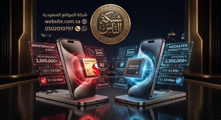 مقارنة معالجات الفئة العليا لأجهزة الجوال: سناب دراجون وميدياتك المكافئة وأبرز الهواتف الرائدة