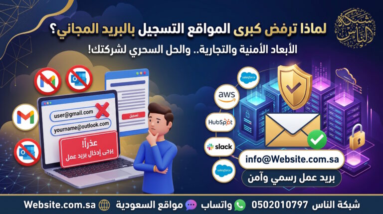 لماذا ترفض كبرى المواقع التسجيل بالبريد الإلكتروني المجاني؟ (أسرار تقنية وتجارية)